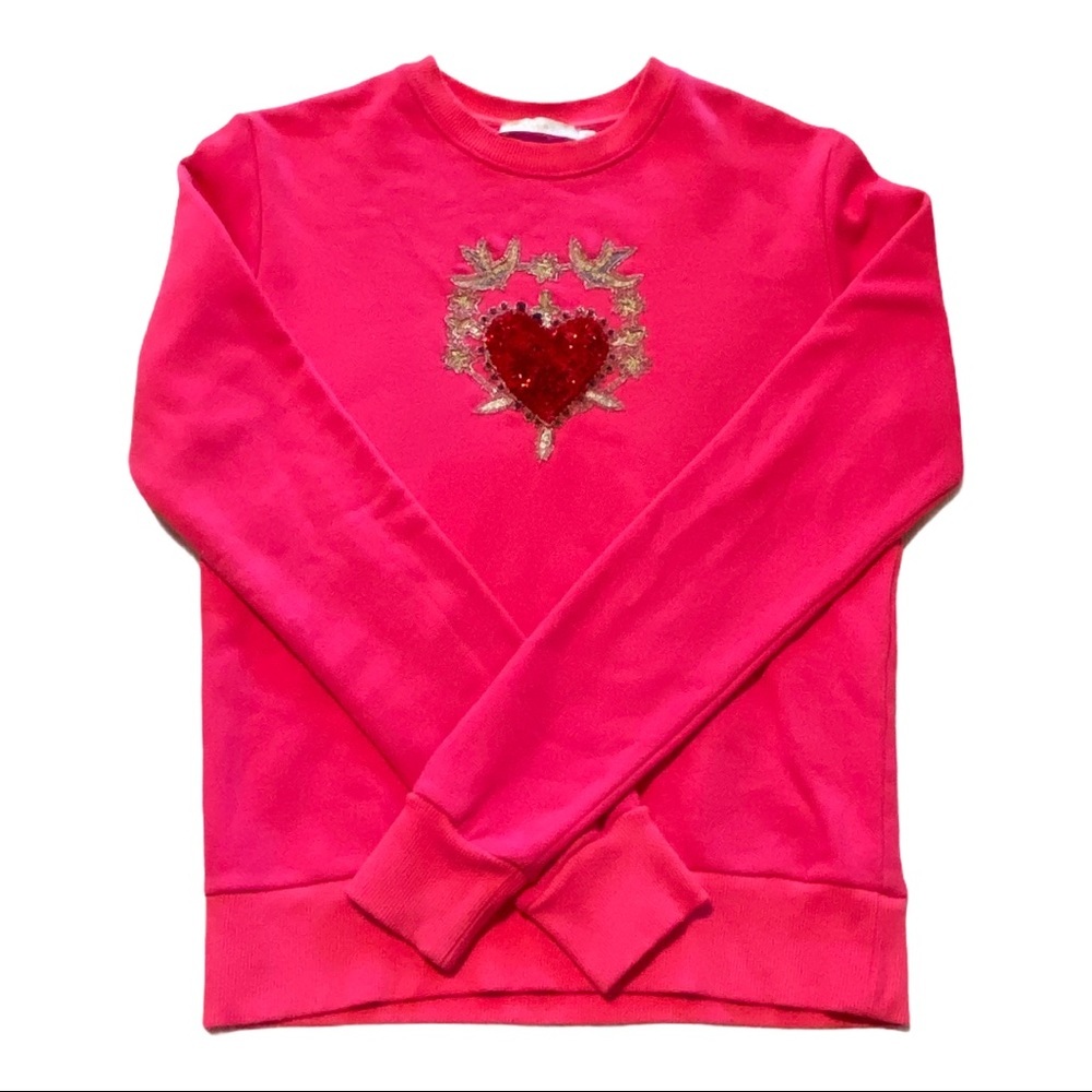 NeW AMEN  Sacred hearth embelleshed Crewneck sweat